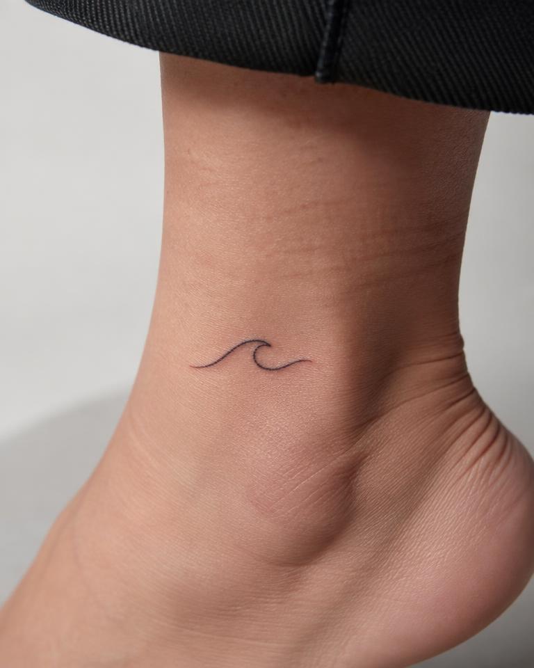 Ocean Wave tattoo design